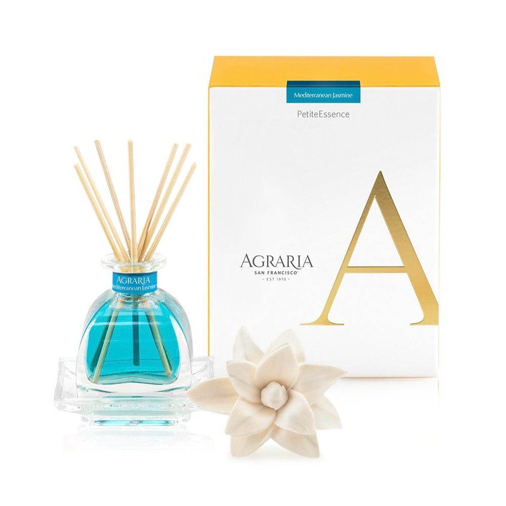 NEW Agraria Jasmine Essence Diffuser with Blue Liquid